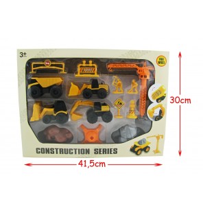 SET TRAVAUX PUBLICS 14 PIECES