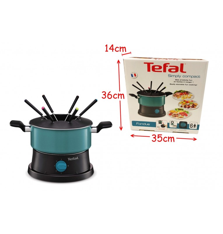SERVICE FONDUE COMPACT TEFAL 6 PERSONNES SERVICE FONDUE COMPACT TEFAL 6 PERSONNES