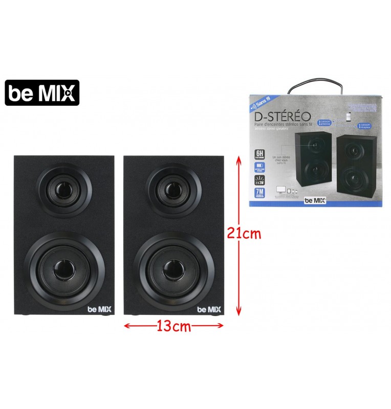 BE MIX ENCEINTE STEREO BLUETOOTH, Grossiste