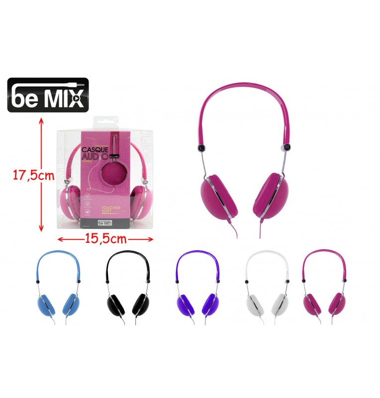 CASQUE AUDIO 6 Coloris CASQUE AUDIO 6 Coloris