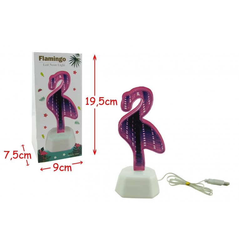 LAMPE NEON LED FLAMANT ROSE LAMPE NEON LED FLAMANT ROSE