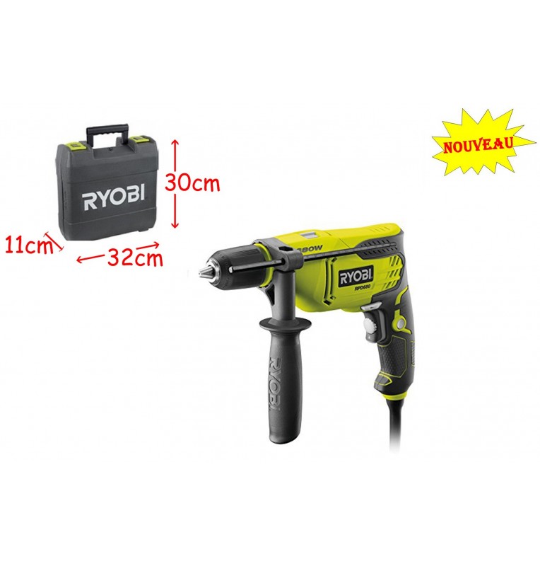 RYOBI PERCEUSE PERCUSSION 680W RYOBI PERCEUSE PERCUSSION 680W