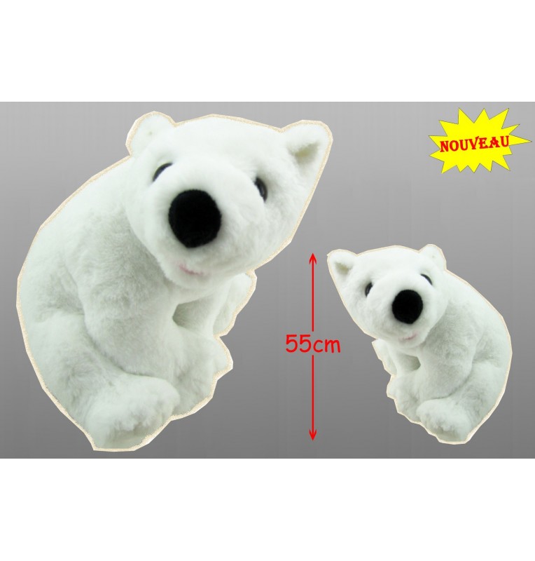ours polaire en peluche