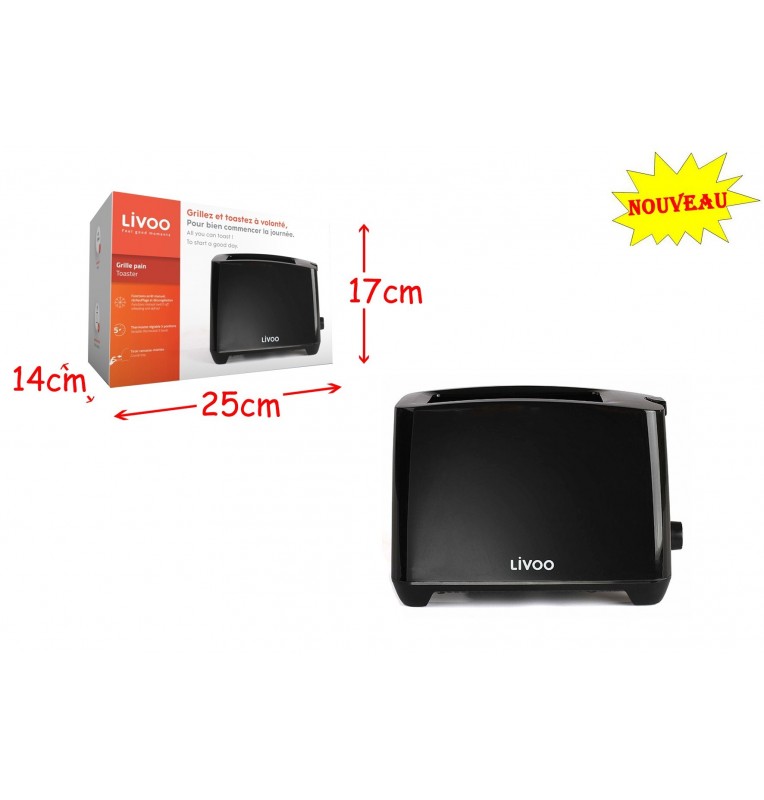 GRILLE PAIN TOASTER DOMOCLIP GRILLE PAIN TOASTER DOMOCLIP