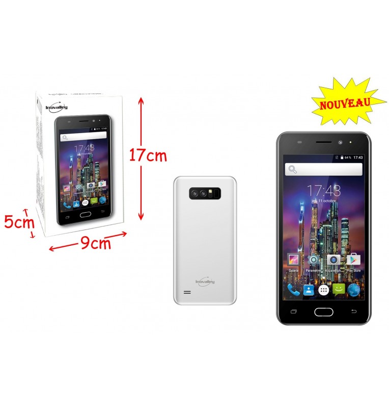 SMARTPHONE 5 POUCES DOUBLE CARTE SMARTPHONE 5 POUCES DOUBLE CARTE