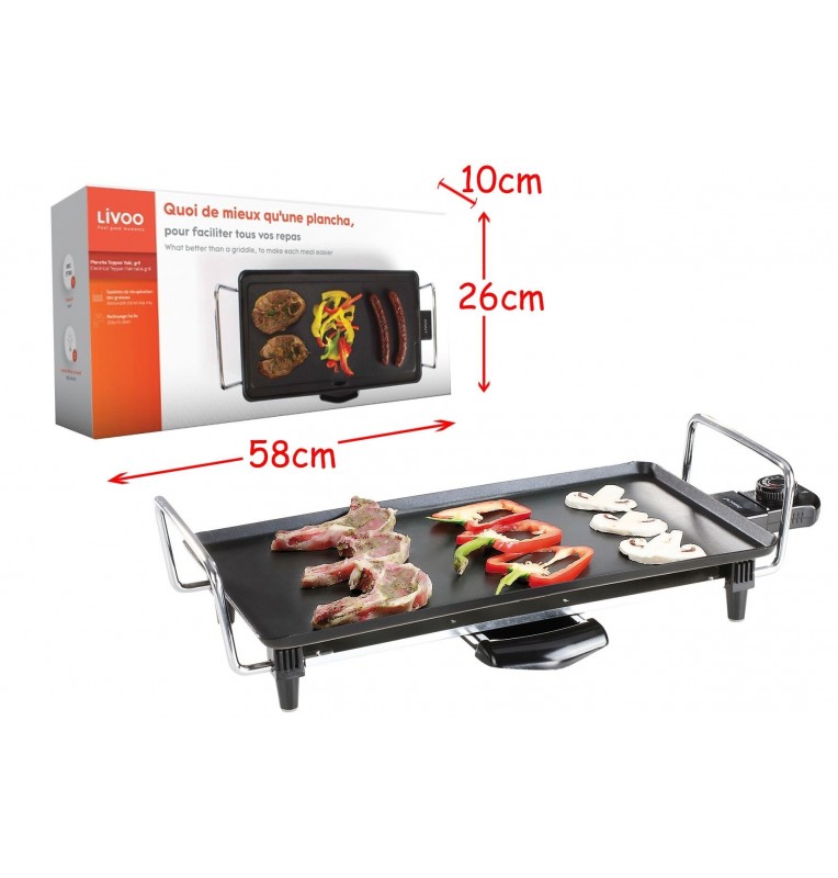 PLANCHA TEPPAN YAKI GRILL ELECTRIQUE LIVOO PACK PLANCHA TEPPAN YAKI GRILL ELECTRIQUE LIVOO PACK