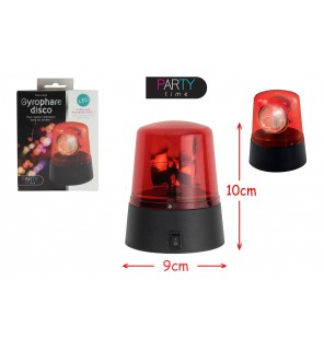 LAMPE GYROPHARE A PILES