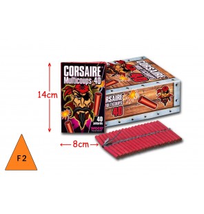 CORSAIRE MULTICOUPS 40 PETARDS