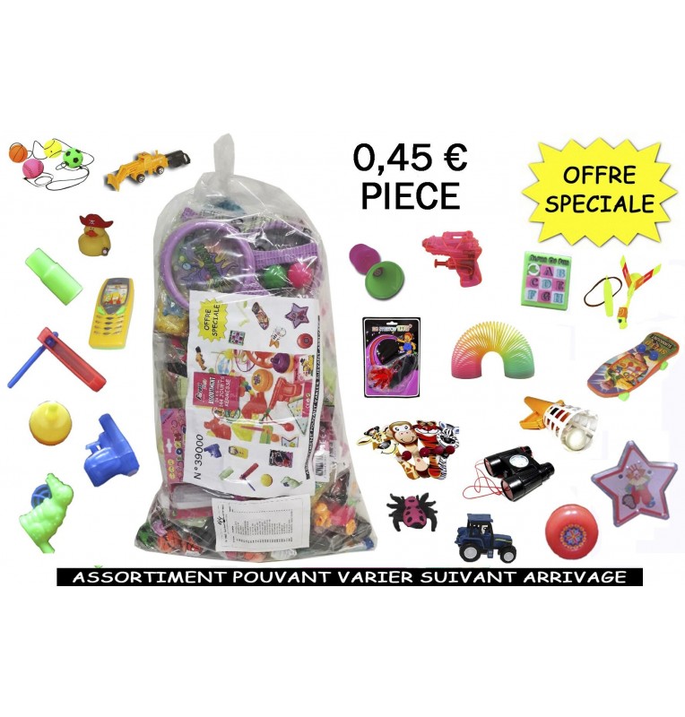 ASSORTIMENT 144 JOUETS KERMESSE GARÇON / FILLE ASSORTIMENT 144 JOUETS KERMESSE GARÇON / FILLE