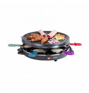 APPAREIL A RACLETTE 6 PERSONNES DOMOCLIP