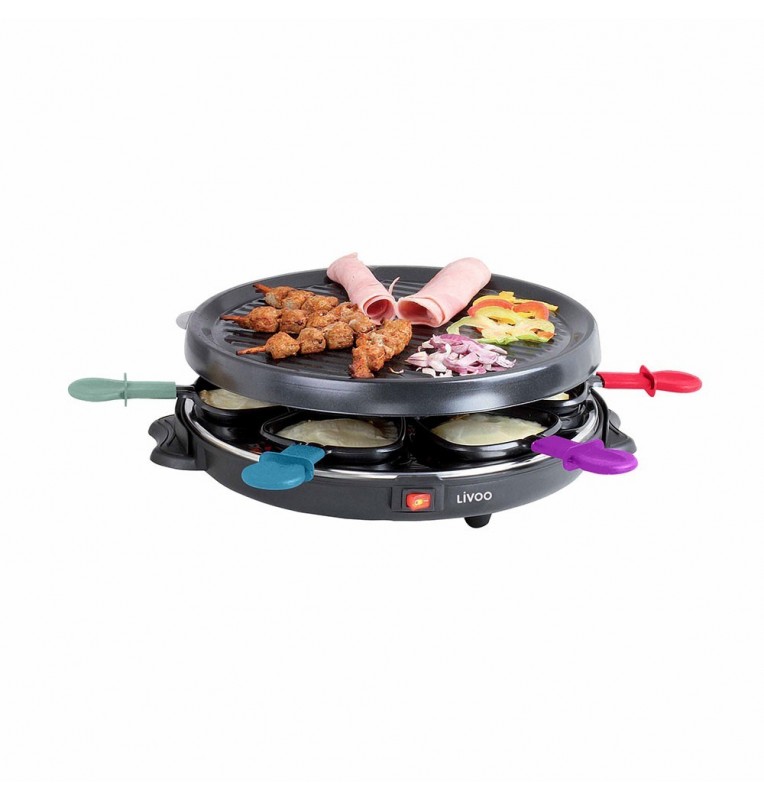 APPAREIL A RACLETTE 6 PERSONNES DOMOCLIP APPAREIL A RACLETTE 6 PERSONNES DOMOCLIP