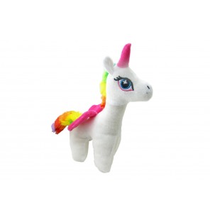 Peluche licorne 3 coloris.