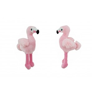 Peluche flamant rose.