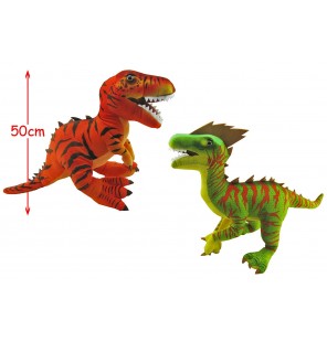 PELUCHE DINOSAURE 2 ASSORTIS 50CM DUO