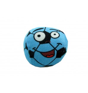 Peluche ballon foot visage 4 coloris