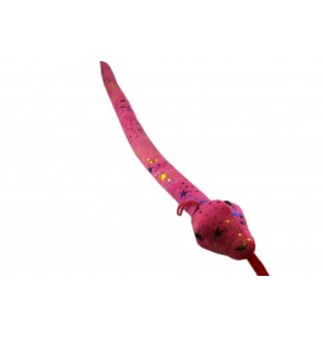 Peluche serpent paillette 4 coloris