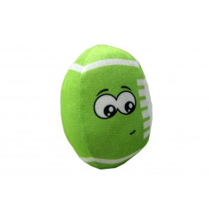 Peluche ballon rugby 4 coloris.