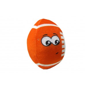 Peluche ballon rugby 4 coloris.