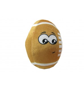 Peluche ballon rugby 4 coloris.