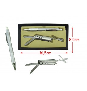 coffret couteau suisse avec stylo