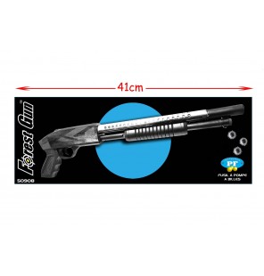 fusil à billes longueur 41cm avec laser