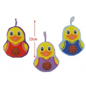 peluche canard 3 assortis