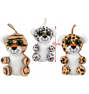 peluche animal jungle 3 assortis