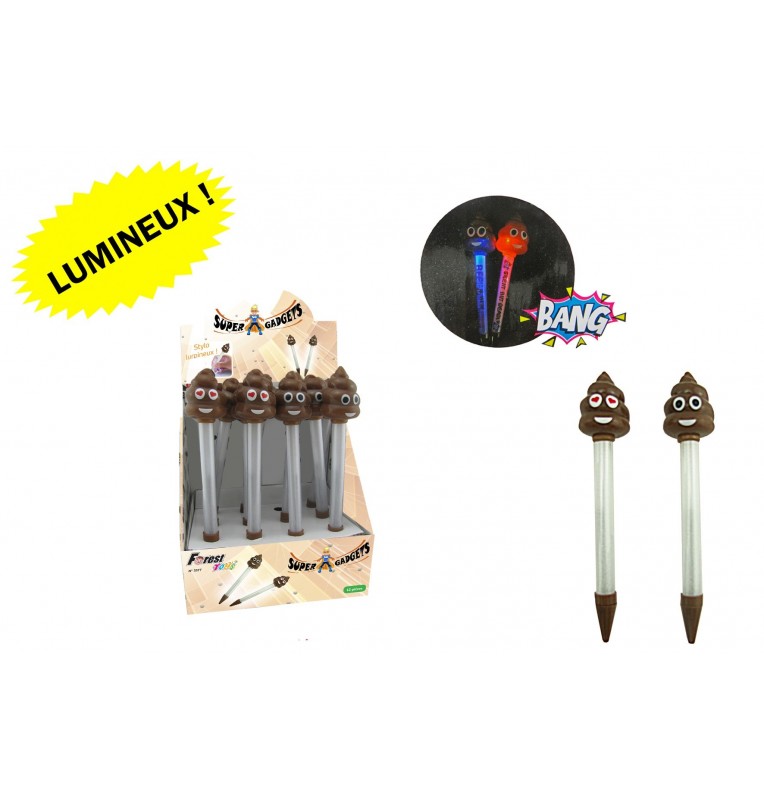 stylo crotte lumineux stylo crotte lumineux