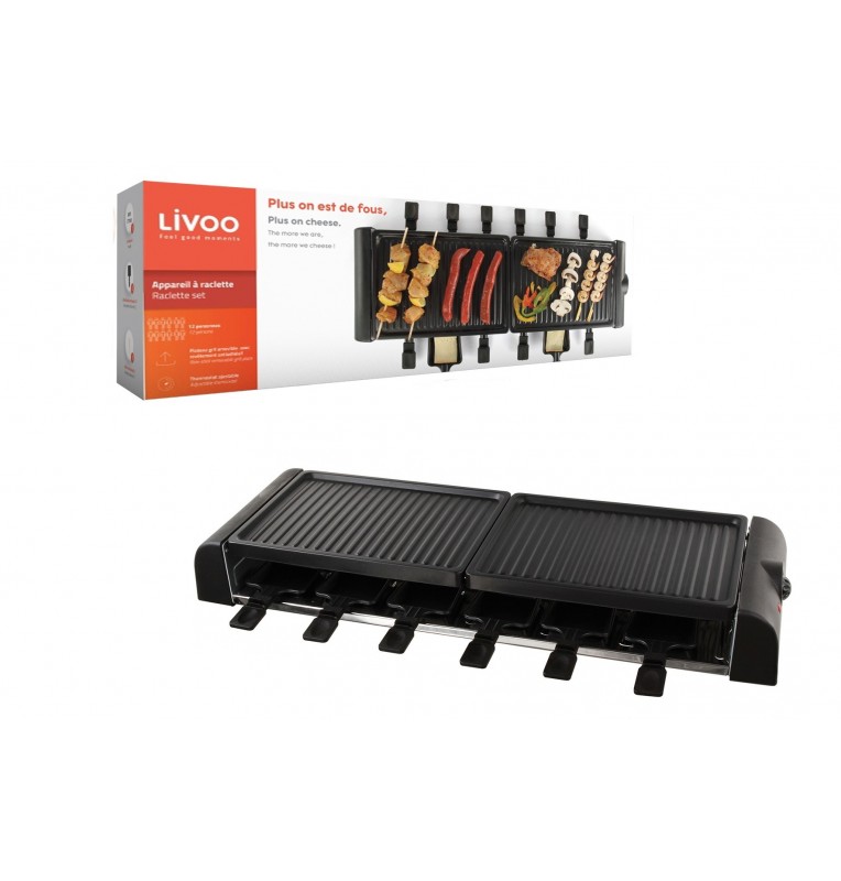 APPAREIL A RACLETTE 12 PERSONNES APPAREIL A RACLETTE 12 PERSONNES