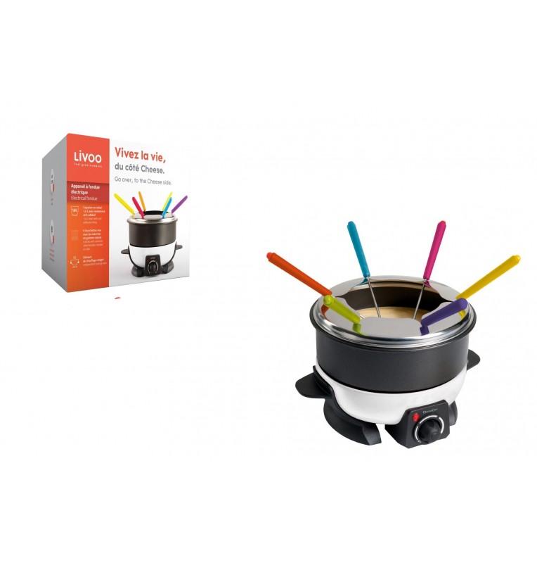 FONDUE ELECTRIQUE 6 PERSONNES LIVOO FONDUE ELECTRIQUE 6 PERSONNES LIVOO