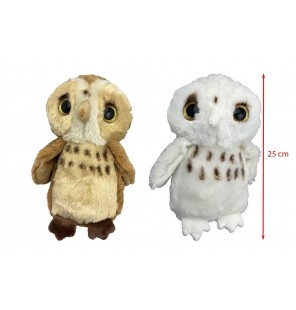 PELUCHE HIBOU 2 COLORIS