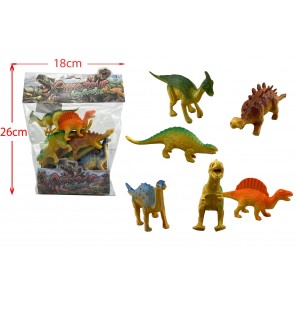 SET 6 DINOSAURES ASSORTIS