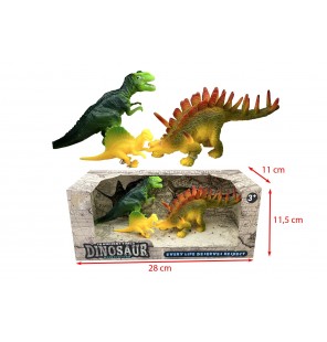 SET 3 DINOSAURES