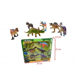 SET 6 DINOSAURES Assortis