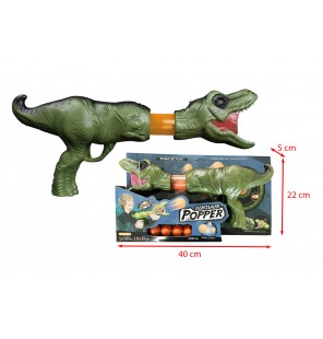 PISTOLET A BALLES DINOSAURE 2 Coloris