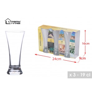 Lot de 6 verres à pastis 19 cl - Ambiance & Styles