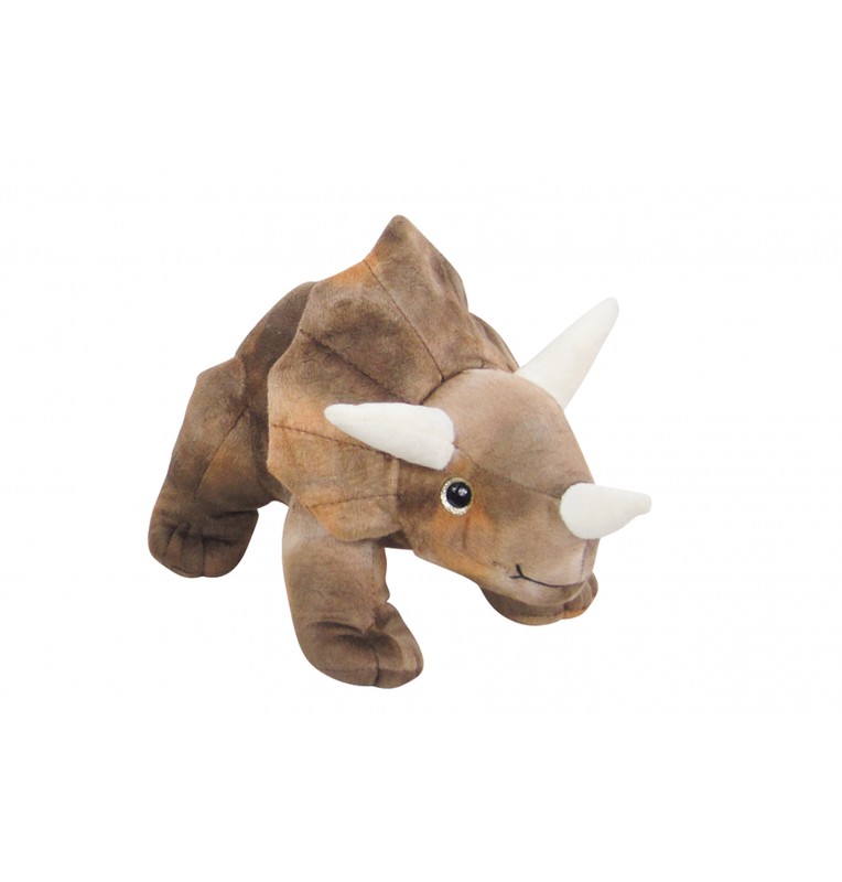 Porte-clés Dinosaure Tricératops En Peluche KAMBALLA - Jouet Collection 15cm, Avec Certificat Et Médaille - 13