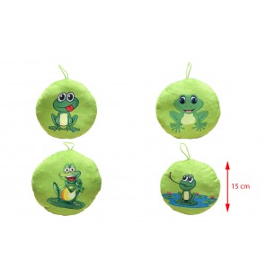 PELUCHE GRENOUILLE IMPRIMEE...