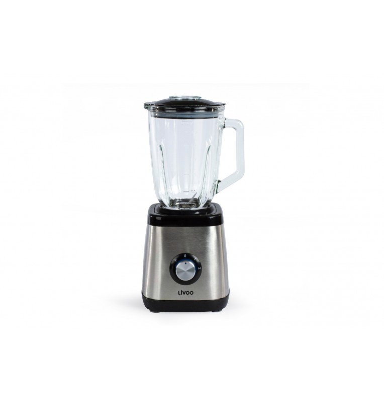 Blender Mesko MS 4079, 1,8 L, 1000W, 2 Vitesses + Pulse, Sans BPA, Noir/argent