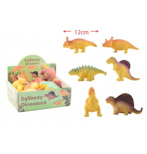 SQUISHY DINOSAURE 6 ASSORTIS