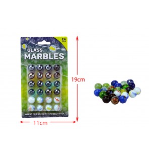 SET 24 BILLES EN VERRE