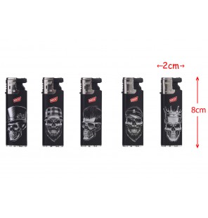BRIQUET TETE DE MORT SLIDECAP