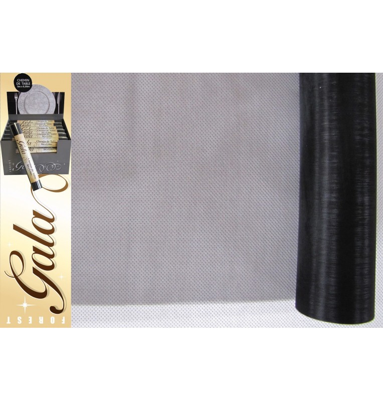 CHEMIN ORGANZA NOIR 5 M CHEMIN ORGANZA NOIR 5 M