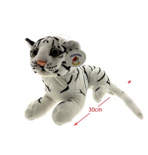 PELUCHE TIGRE BLANC TAILLE 3