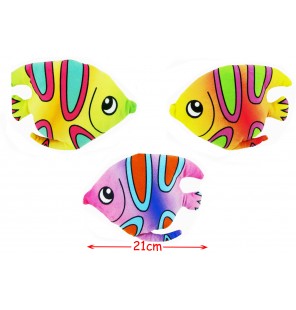 PELUCHE POISSON 3 COLORIS...