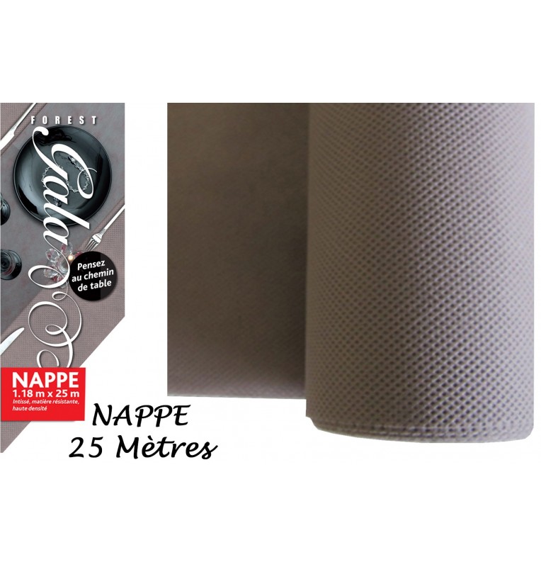 NAPPE INTISSE TAUPE 25 M NAPPE INTISSE TAUPE 25 M