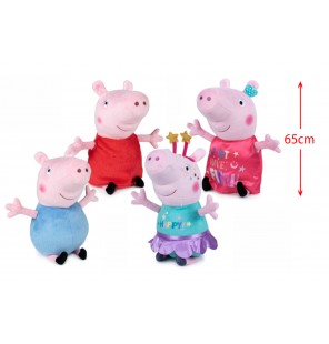 PELUCHE PEPPA PIG 4 ASSORTIS