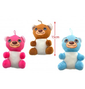 PELUCHE OURS 3 COLORIS...