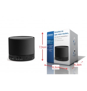 ENCEINTE 3W BLUETOOTH NOIRE...