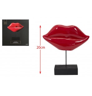 SCULPTURE BOUCHE ROUGE